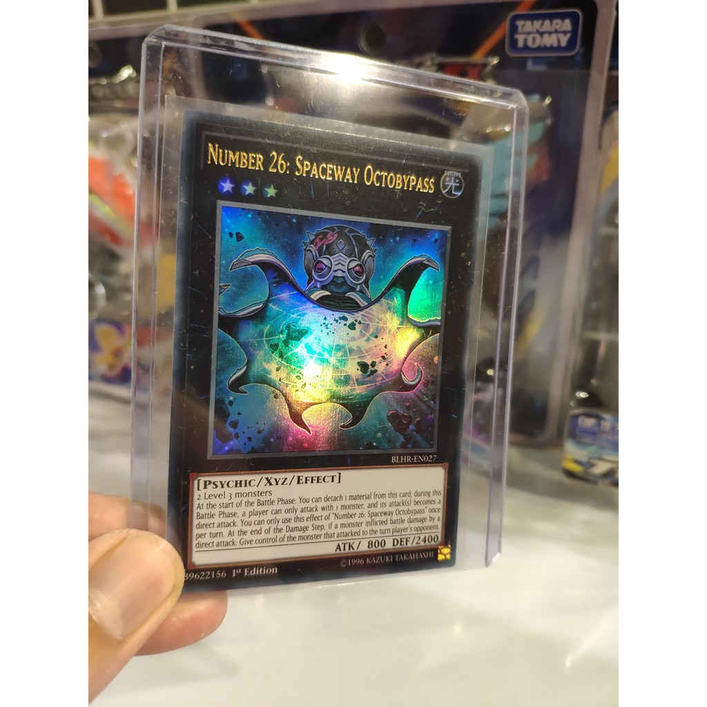 Lá bài thẻ bài Yugioh Number 26 Spaceway Octobypass – Ultra Rare - Tặng bọc bài nhựa bảo quản