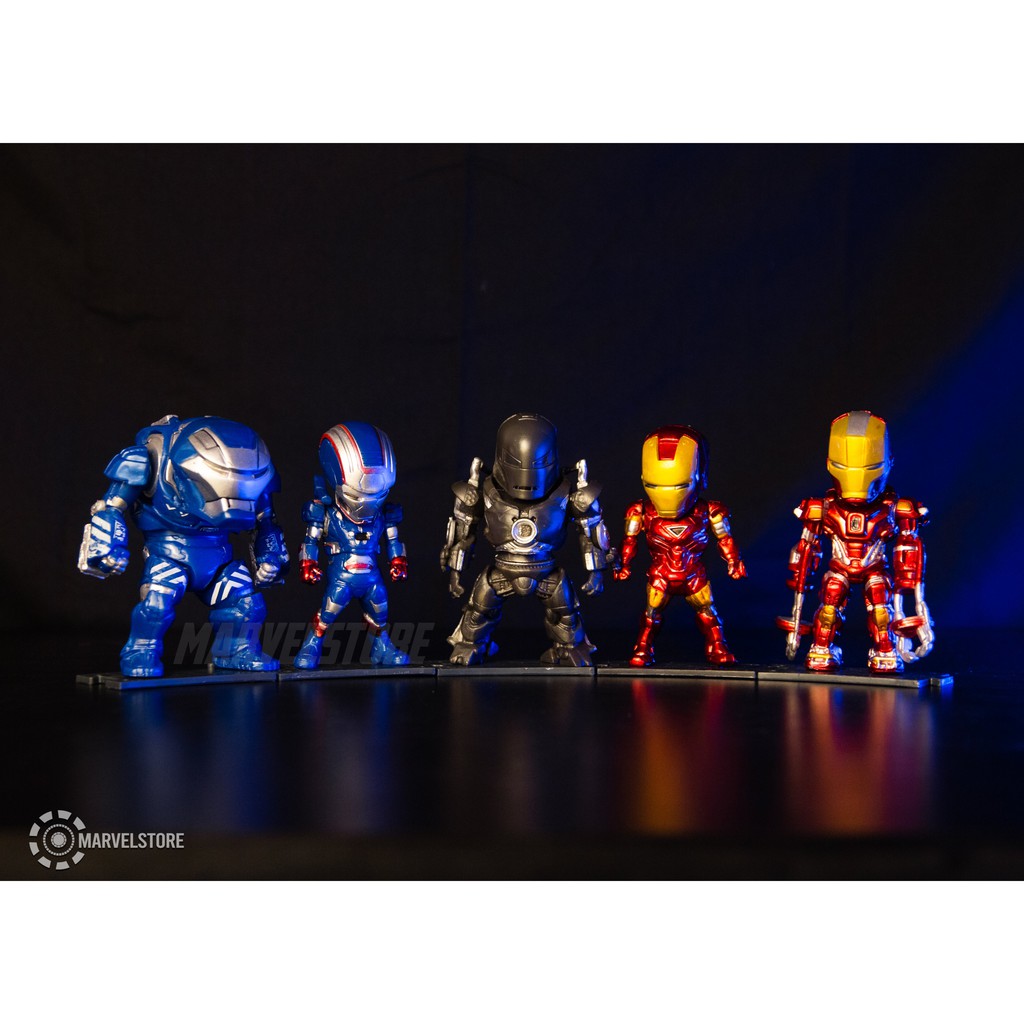 Mô hình Iron man chibi set 5 nhân vật