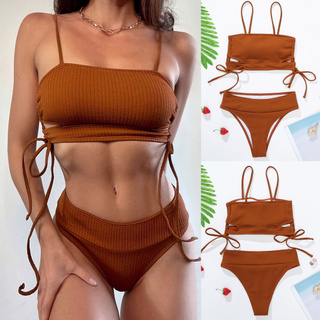 Set bikini ren có mút đệm quyến rũ cho nữ