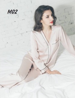 Bộ ngủ lụa cao cấp size S-XL