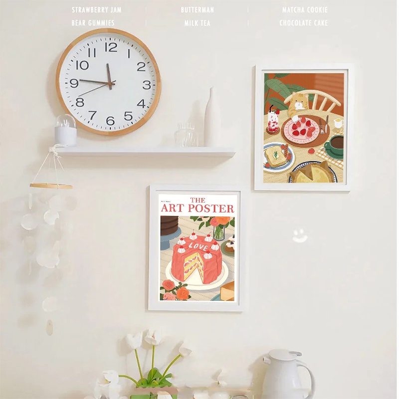 Tranh Vải Canvas Treo Tường Chống Thấm Nước Phong Cách Bắc Âu Độc Đáo