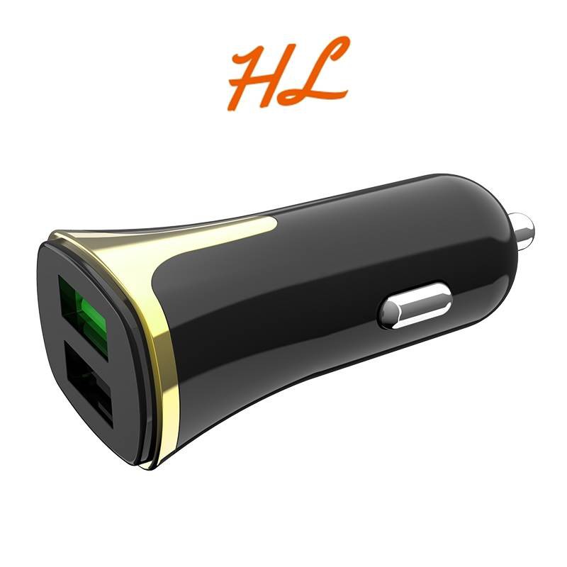 HOCO Z31 Tẩu Sạc Nhanh Điện Thoại Ô Tô Cao Cấp 2 Cổng USB Hỗ Trợ Quick Charge 3.0 - Hưng Long PC