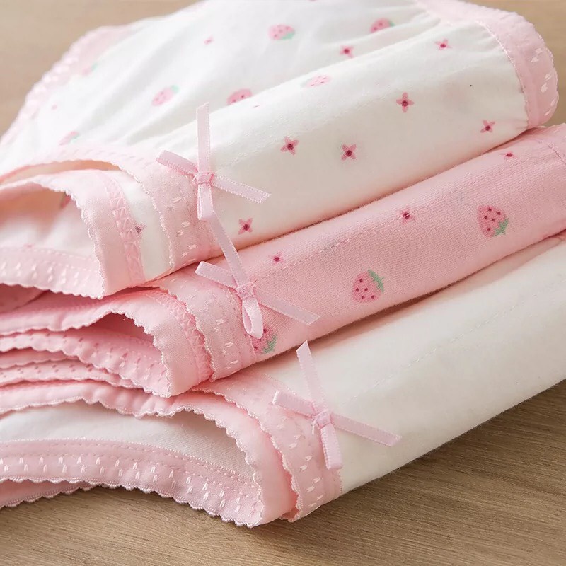 Áo lá học sinh cấp 2 cấp 3 combo 4 áo lót nữ học sinh Hàn Quốc cotton co giãn chất đẹp áo ngực từ 20-46kg NX37