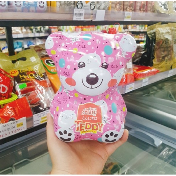 KẸO SOCOLA GẤU HỘP THIẾC TEDDY