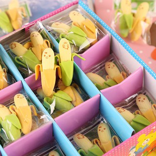 2 Cục Tẩy Hình Quả Chuối Dễ Thương
