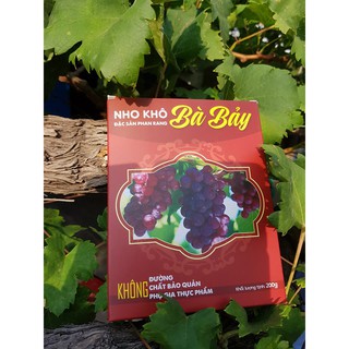 Nho khô Bà Bảy Phan Rang loại không đường