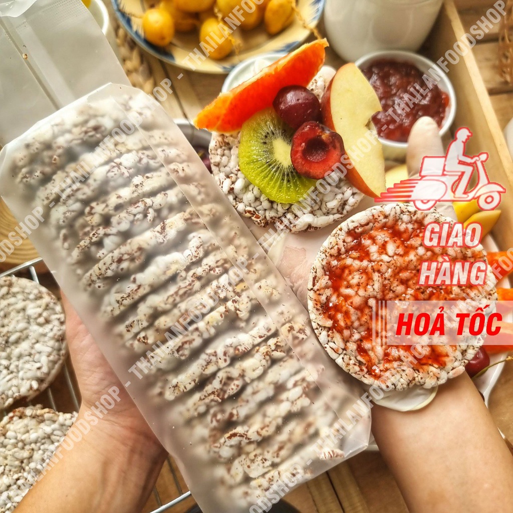 Bánh Nổ Gạo Lứt ( Cốm Gạo Lứt ) ( Bánh Healthy ) - Túi 500gram