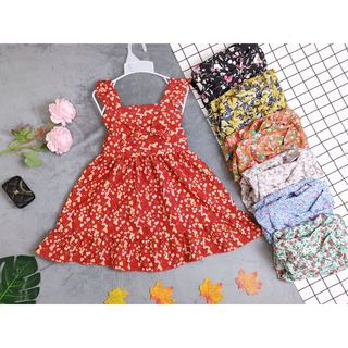 Đầm lụa bé nhiều kiểu dáng dễ thương