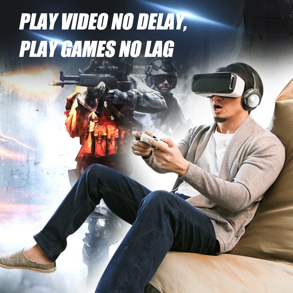 ZNT Tai nghe chụp tai không dây kết nối bluetooth âm thanh HiFi thiết kế gấp gọn được