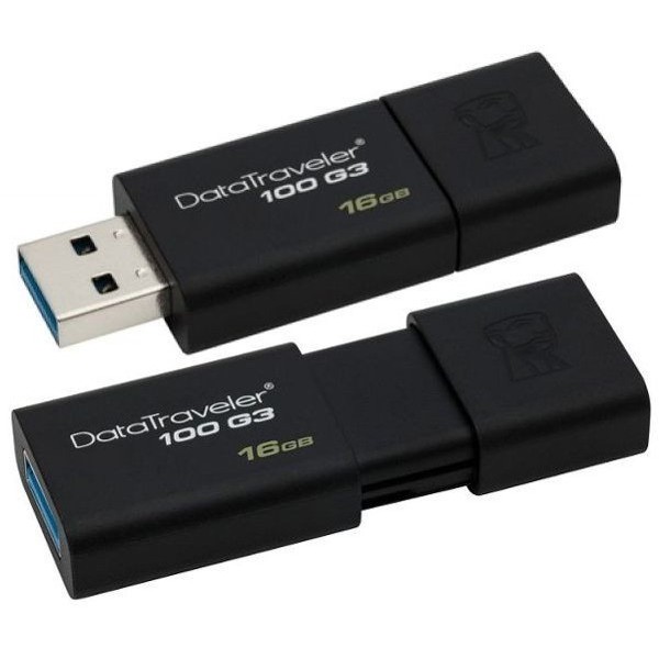 USB Kingston 16GB 3.0 DT100 G3 -hàng chính hãng do FPT phân phối -bảo hành 5 năm tại FPT