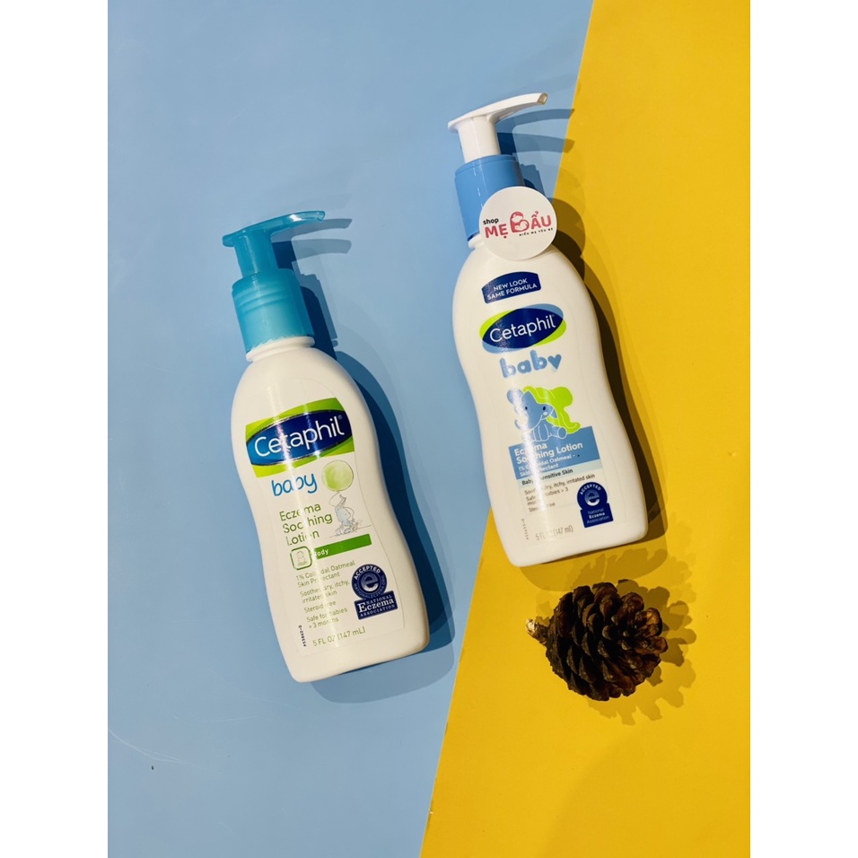 Kem dưỡng cho da nhạy cảm Cetaphil Baby Eczema Lotion 147ml