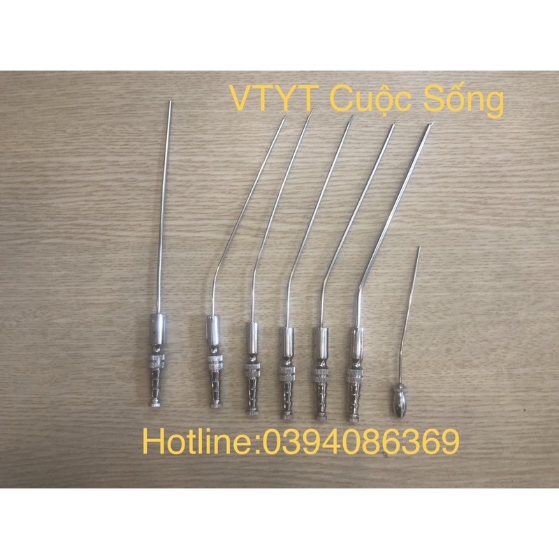 Ống hút tai mũi họng số 3,4,6,8,10,12