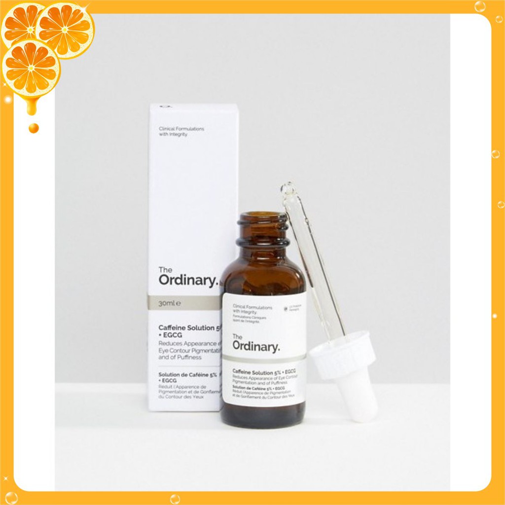 Serum mắt Caffeine Solution 5% + EGCG - The Ordinary [DEAL THÍCH MÊ]