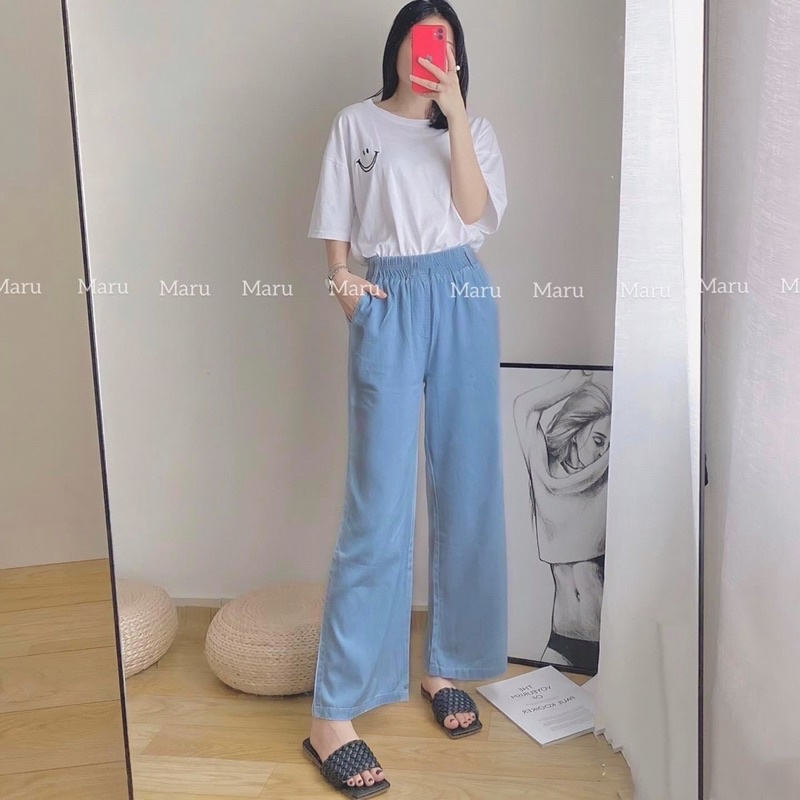 SỈ QUẦN BÒ GIẤY SUÔNG 2 MÀU CHO NỮ Q222