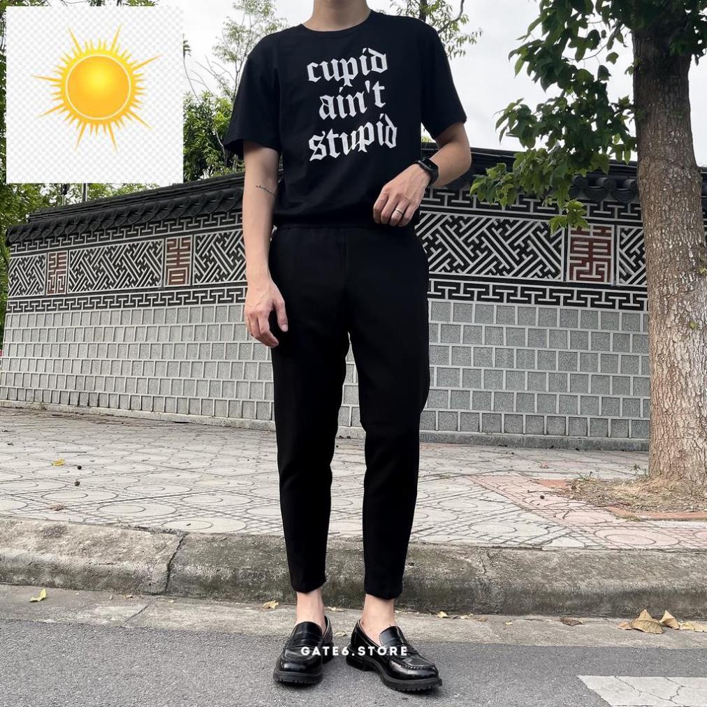 ✊ Quần kaki Nam GATE6, quần âu co giãn kiểu công sở Hàn Quốc form kết hợp baggy / slimfit - Carrot fit II - #G0002 ✊