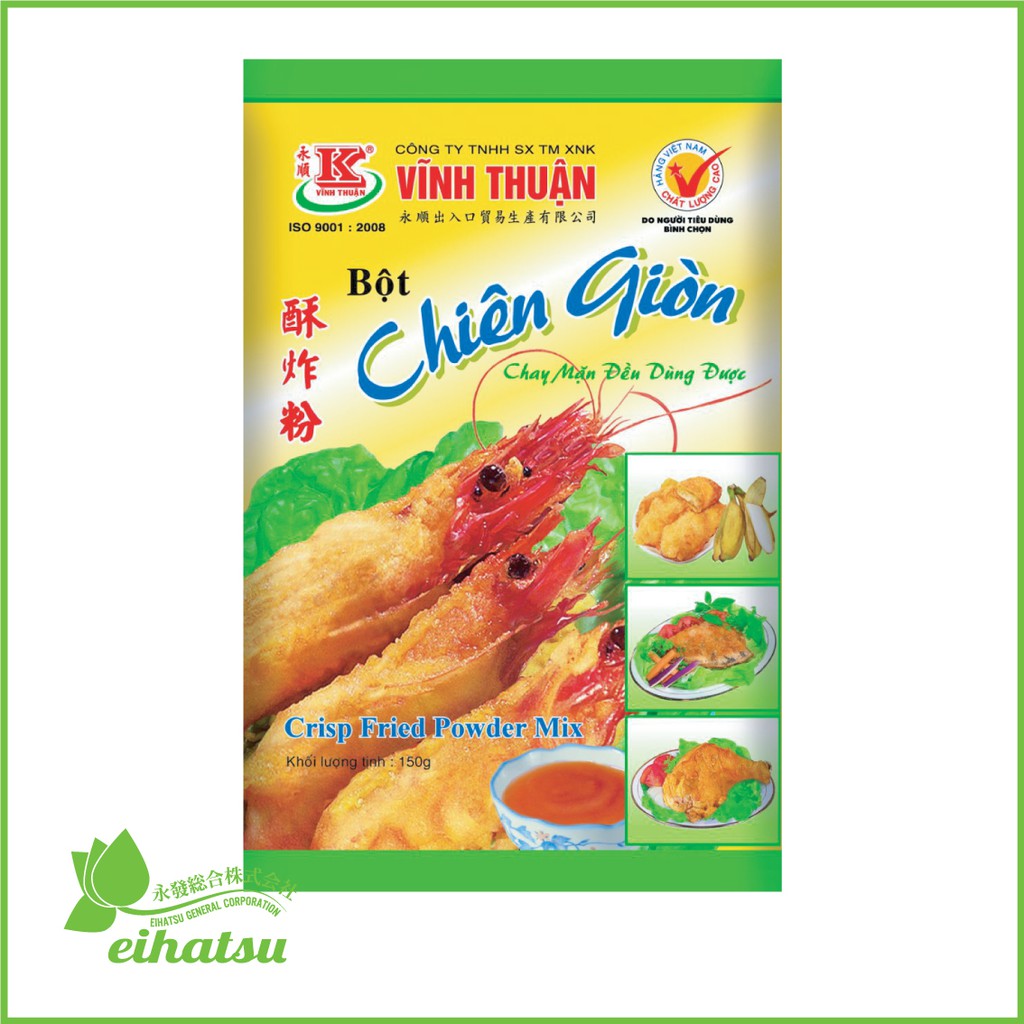 Bột chiên giòn Vĩnh Thuận 150g