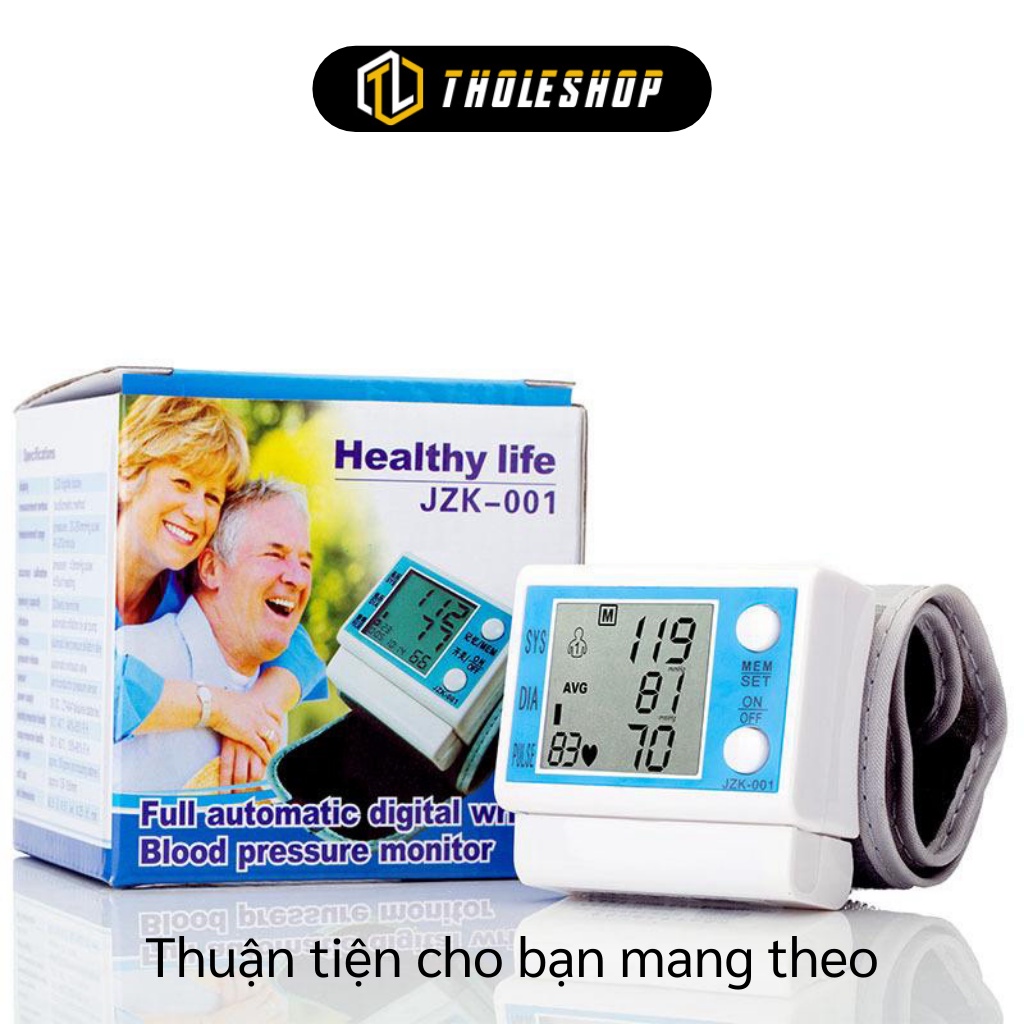 Máy Đo Sức Khỏe - Máy Đo Huyết Áp Điện Tử, Kiểm Tra Sức Khỏe Cho Mình Và Người Thân 7568