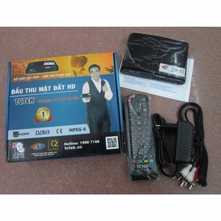 ĐẦU THU KTS DVB-T2 - MODEL TCTEK TC211 QUYỀN LINH CỔNG AV,HDMI