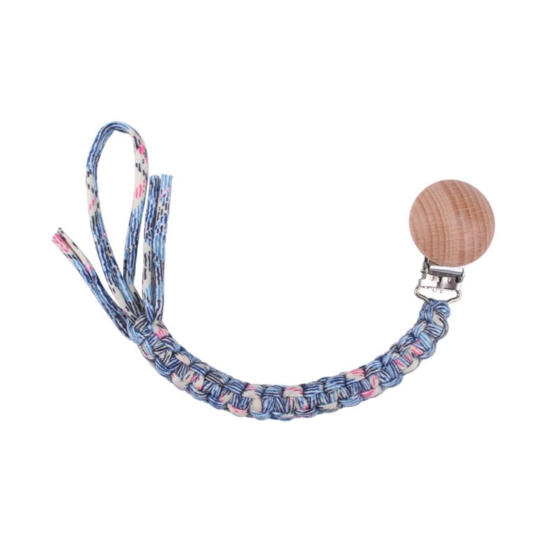 Dây Kẹp Núm Vú Giả / Ti Giả Bằng Gỗ Sồi Thân Thiện Với Môi Trường DIY