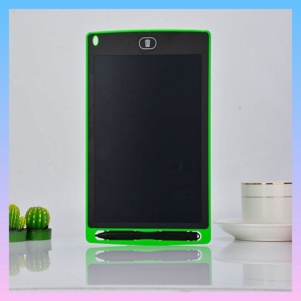Bảng Viết tự xóa LCD, Bảng Vẽ Điện Tử Thông Minh Tự Động Xóa Thúc Đẩy Tư Duy Sáng Tạo Cho Bé 8.5 inch