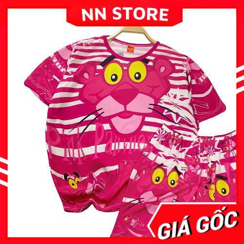 Đồ trẻ em mặc nhà form rộng từ 7kg đến 47kg hình báo hồng pokemon shin cậu bé bút chì kitty doremon DBRBD SIZE 4 ĐẾN M