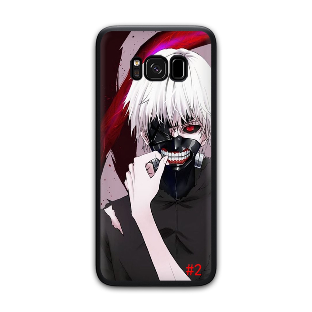 Ốp Điện Thoại Mềm Hình Kaneki Ken Cho Samsung Galaxy S8 S9 S10 Plus Note 8 9 10 Plus