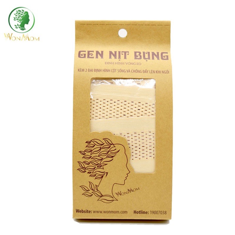 Gen Nịt Bụng Giảm Mỡ Bụng (Có Đai) Wonmom