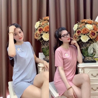 Bộ mặc nhà tăm lạnh quảng châu siêu hot nữ