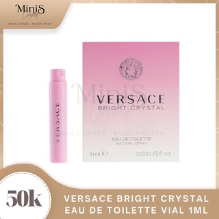 Vial nước hoa versace bright crystal eau de toilette edt 1ml