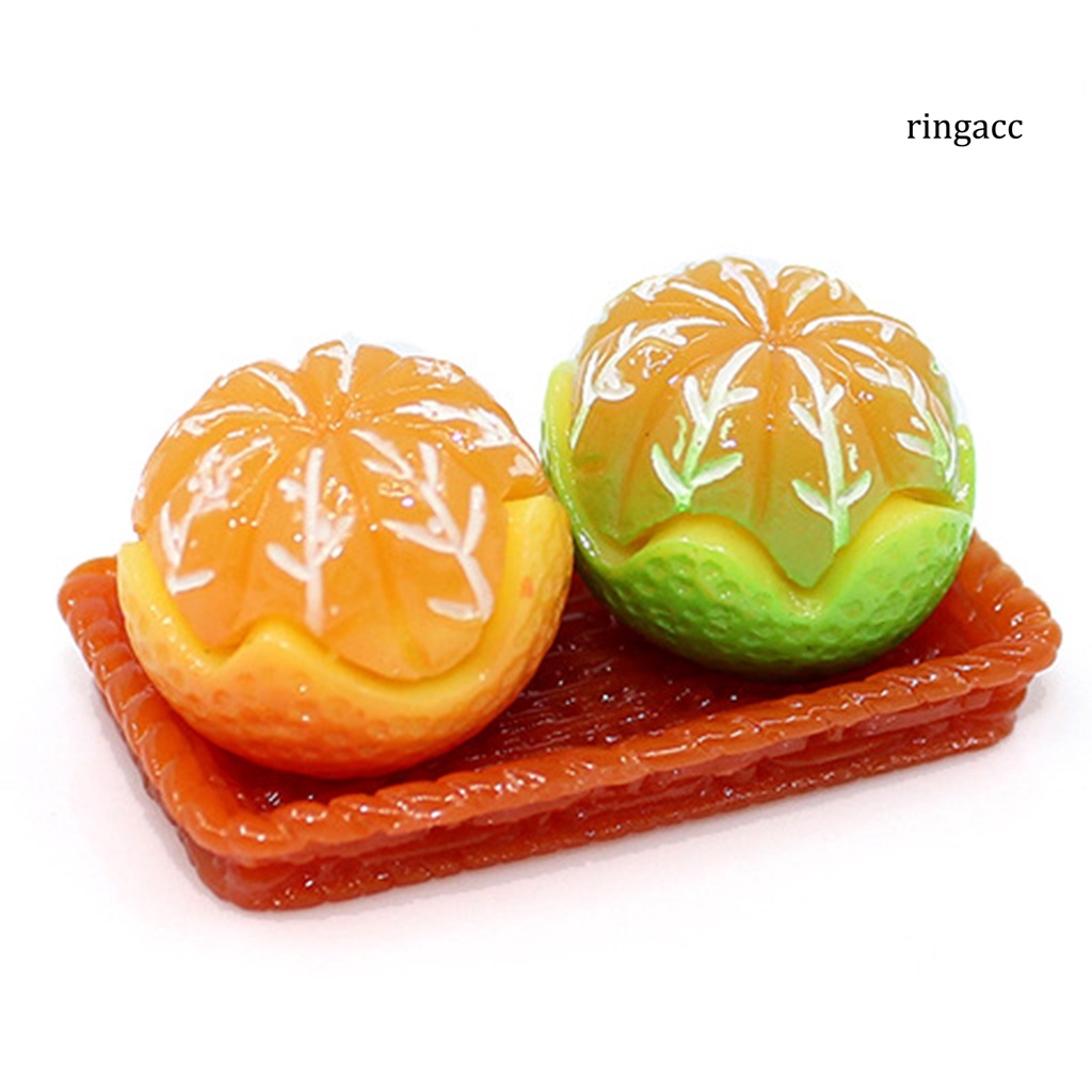Simulated fruit orange accessories