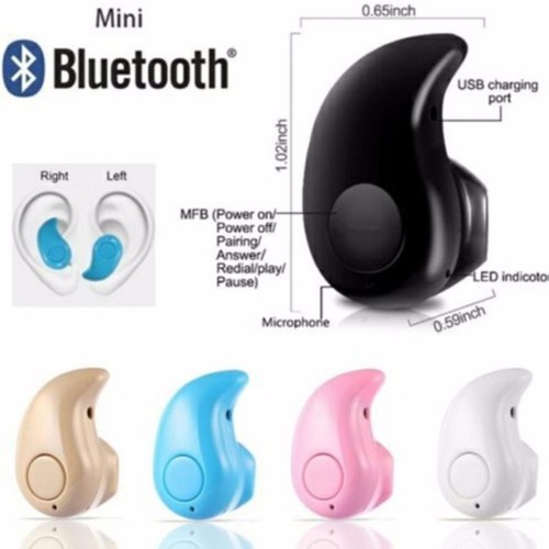 Tai nghe nhét tai không dây bluetooth tai hạt đậu -( Mầu giao ngẫu nhiên )