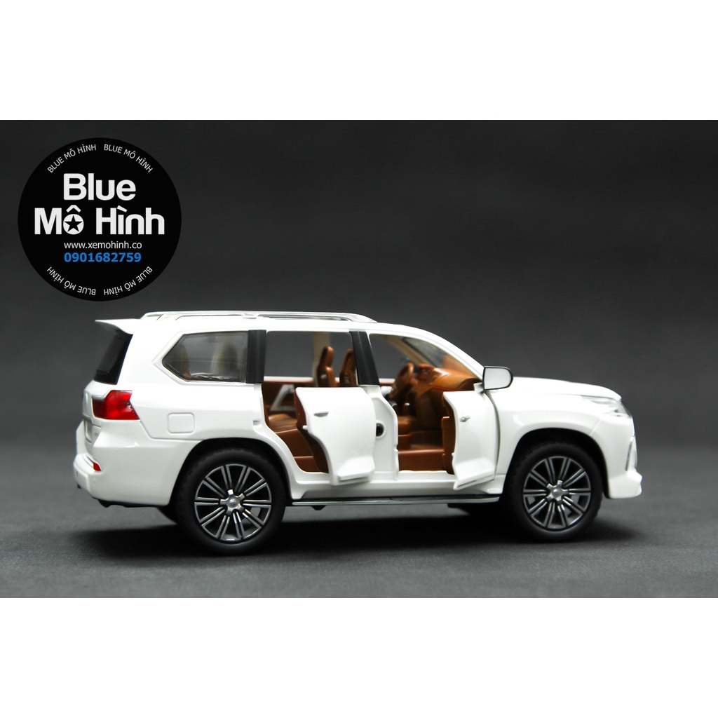 Blue mô hình | Xe mô hình Lexus LX570 New SUV mở hết cửa tuyệt đẹp 1:24