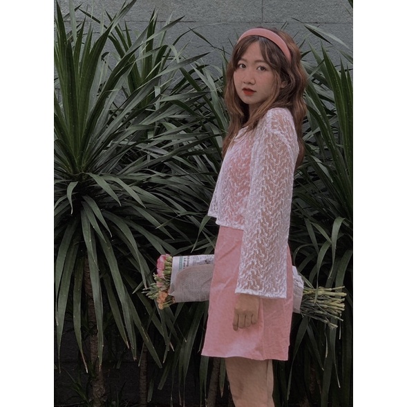 Áo khoác ren cardigan mỏng