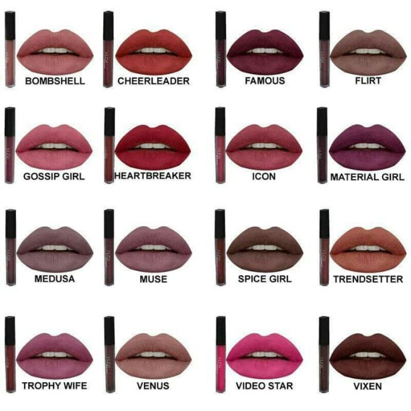 (Hàng Mới Về) Son Môi Huda Beuaty Dạng Kem Lâu Trôi Chống Thấm Nước | BigBuy360 - bigbuy360.vn