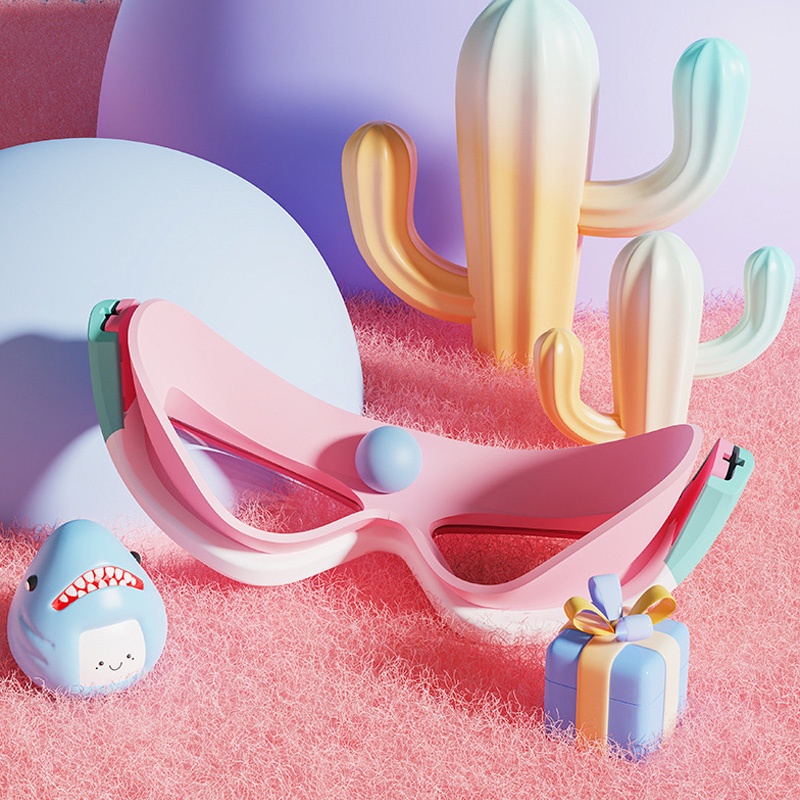 Hd Kính Bơi Chống Sương Mù Khung Lớn Cổ Điển Với Một Mảnh Thoải Mái Thời Trang Có Nhiều Lựa Chọn