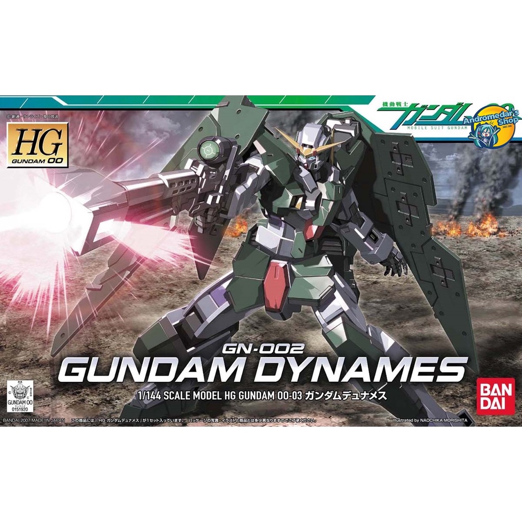 Mô hình lắp ráp GN-002 Gundam Dynames