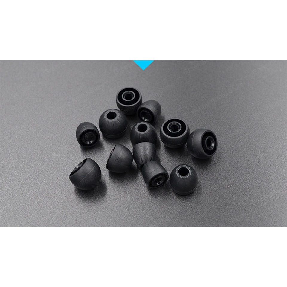 KZ Original 6pcs/3pairs In-Ear Earcaps For Earphone Silicone Covers Cap Replacement Earbud Eartips Earplug Ear Tips Pads Cushion