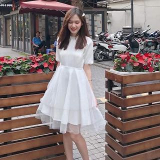 Đầm công chúa 2 tầng[Ảnh thật]