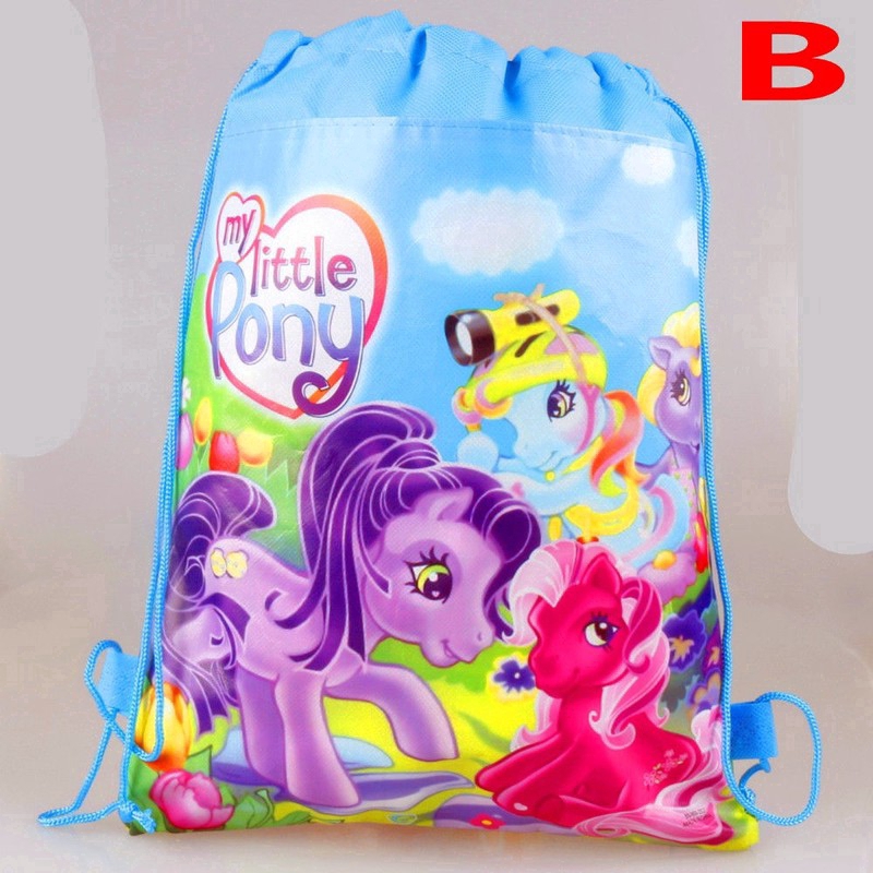 Ba lô rút hoạt hình My Little Pony cho bé gái