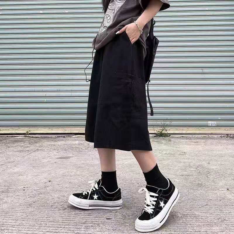 Quần Đùi Over-On-Knee Dáng Mỏng Thời Trang Mùa Hè Hàng Mới Dành Cho Nam Và Nữ Kích Thước 2022