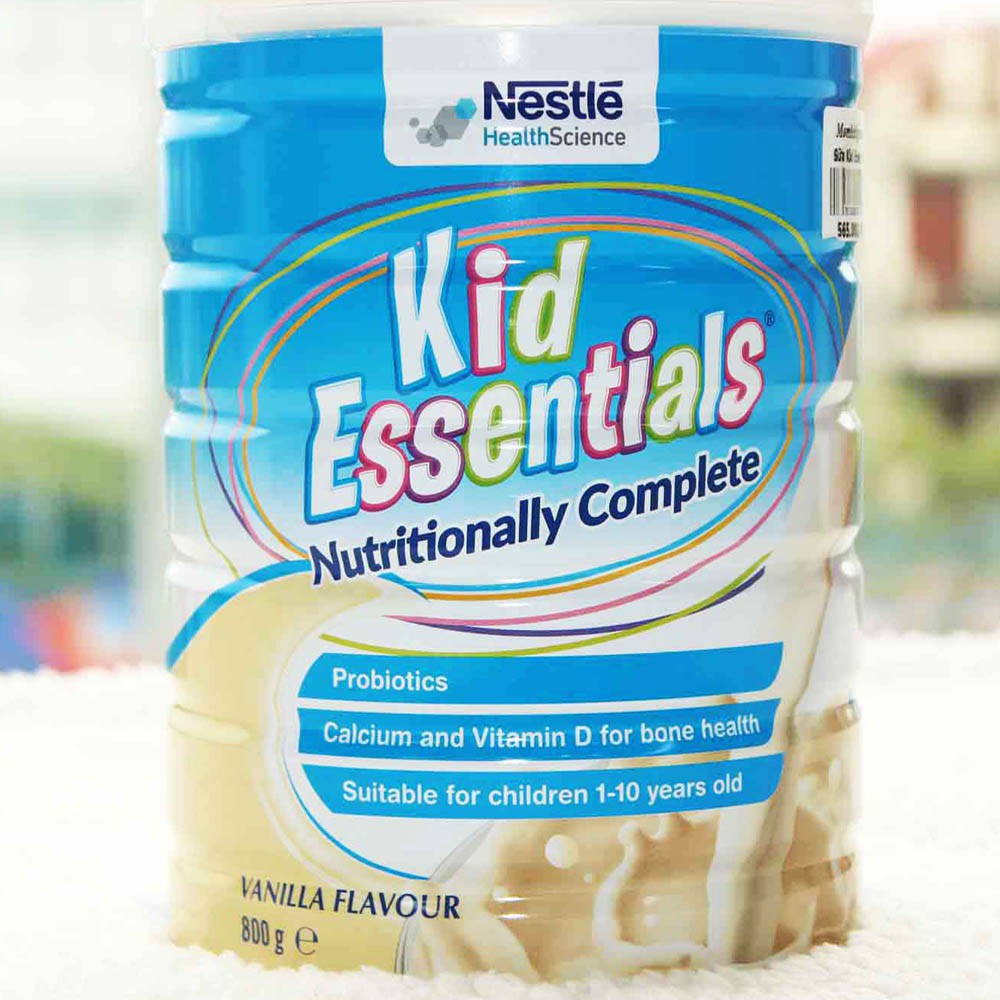 Sữa Kid Essentials Nội Địa Úc 800g, Giúp Phát Triển Chiều Cao Và Trí Não Của Bé