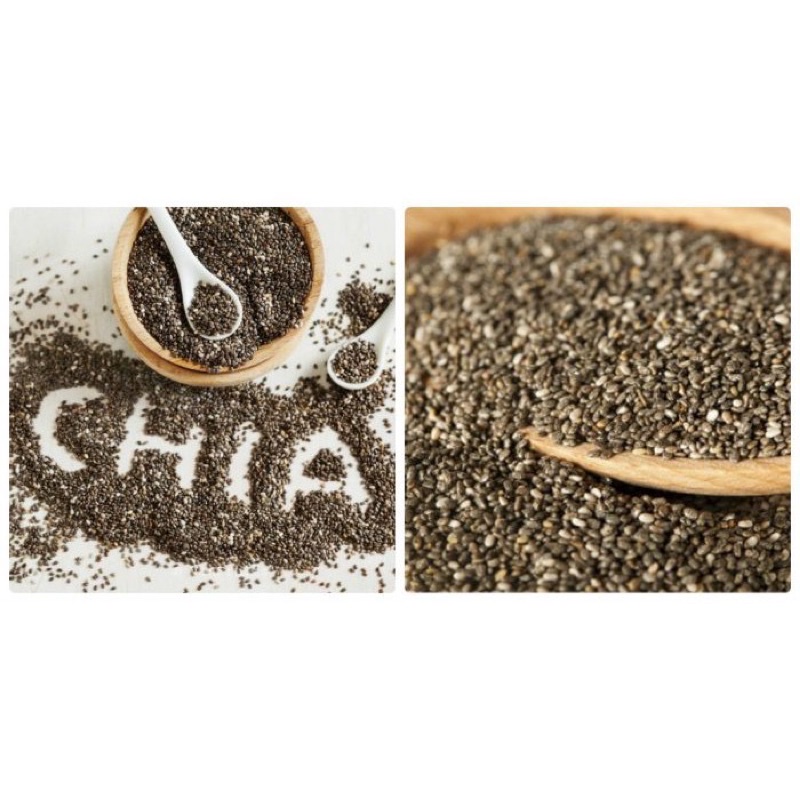 Hạt Chia Úc Absolute Organic Chia Seeds Túi Tím 1kg