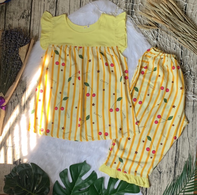 [BIG SIZE] Đồ bộ tole - đồ bộ lanh lửng phối màu 2 da | BigBuy360 - bigbuy360.vn