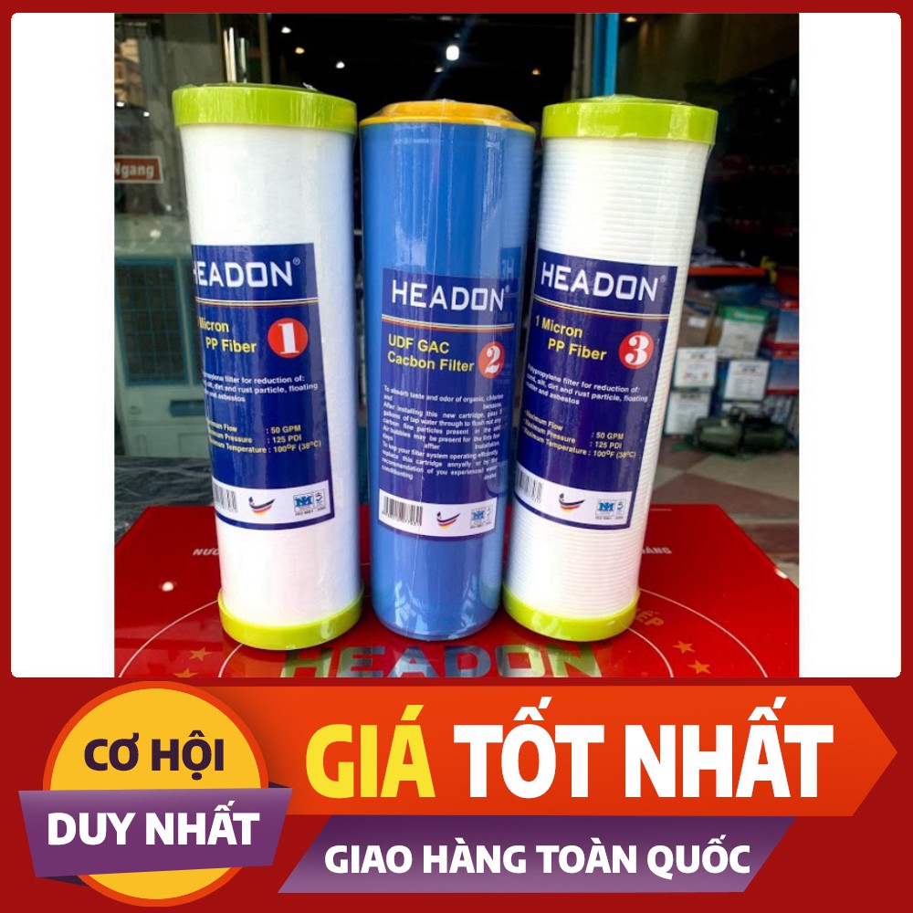 Bộ 3 lõi lọc nước Headon Hàn Quốc