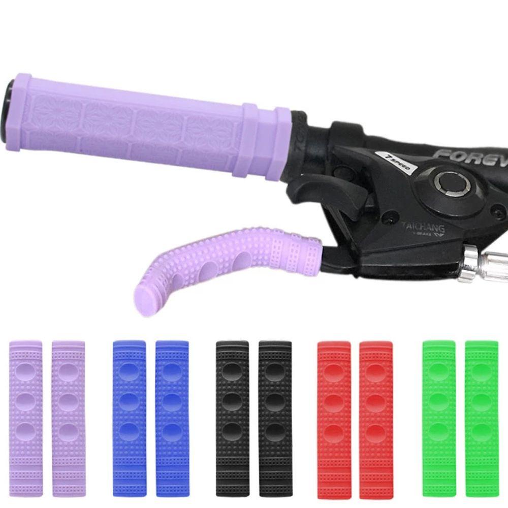 Vỏ Bọc Bảo Vệ Tay Thắng Xe Đạp MTB Bằng Silicon Màu Ngà