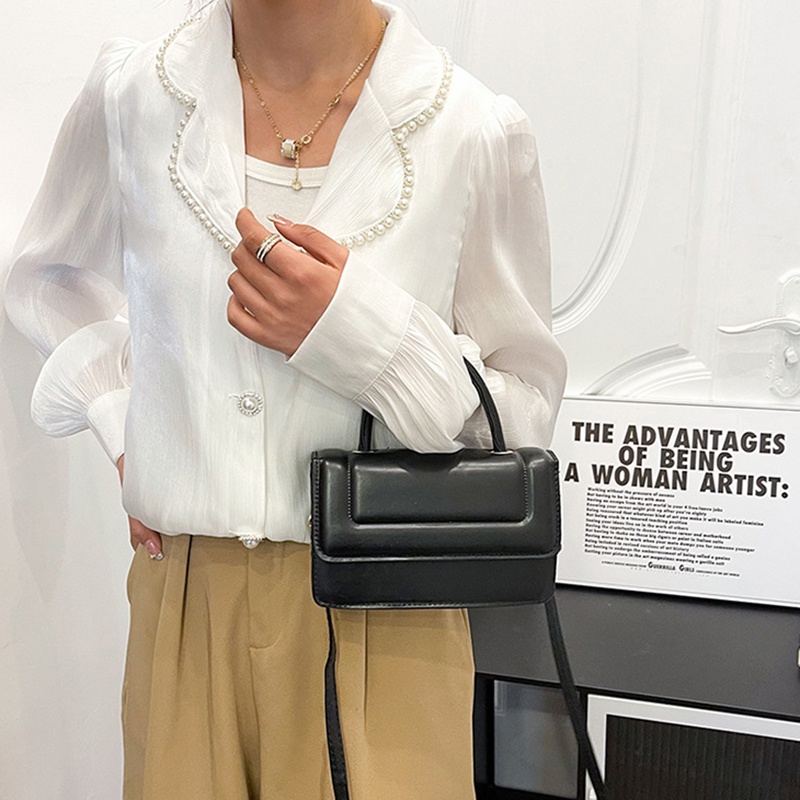 Túi xách IELGY họa tiết retro xu hướng thời trang giản dị cho nữ