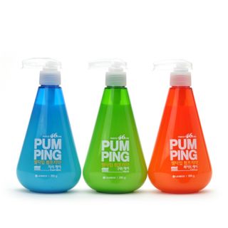 Kem đánh răng PumPing 3 loại hương thảo mộc - cam - bạc hà 285gr  chăm sóc răng miệng thơm mát suốt ngày dài