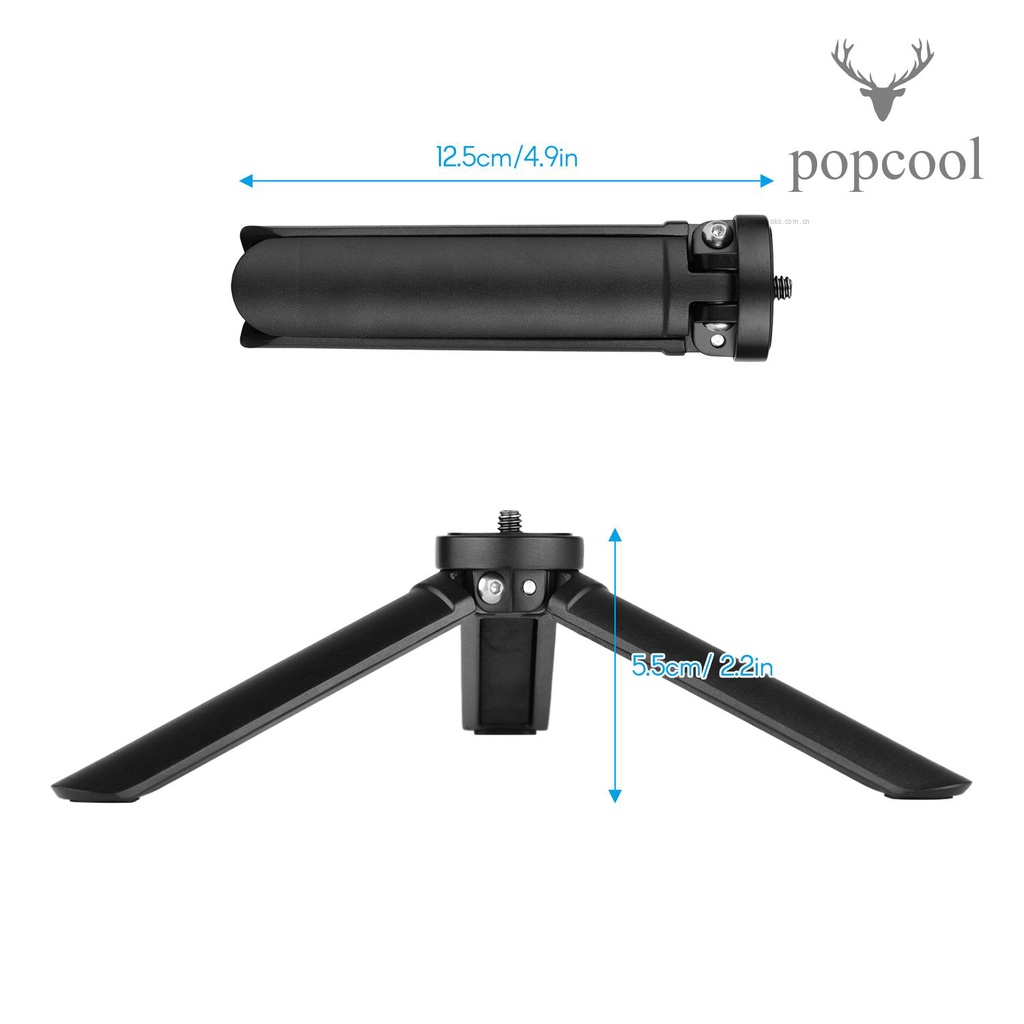 Giá Đỡ Ba Chân Mini Bằng Kim Loại 1 / 4 inch Cho Feiyu G5 / G6 / G6 Max / Vimble 2S / VLOG Pocket Zhiyun Crane2 / CRANE 4 | BigBuy360 - bigbuy360.vn