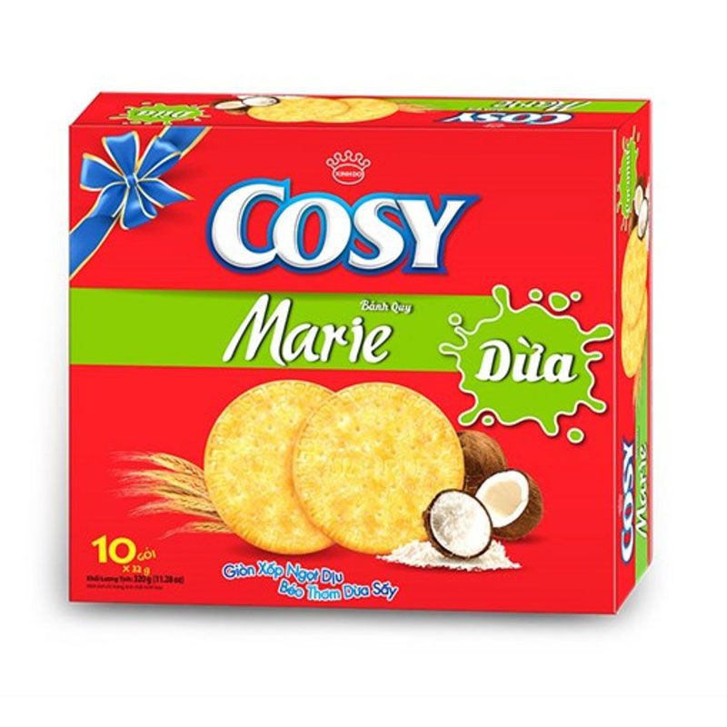 Bánh Quy Cosy Marie Vị Dừa Hộp 320G