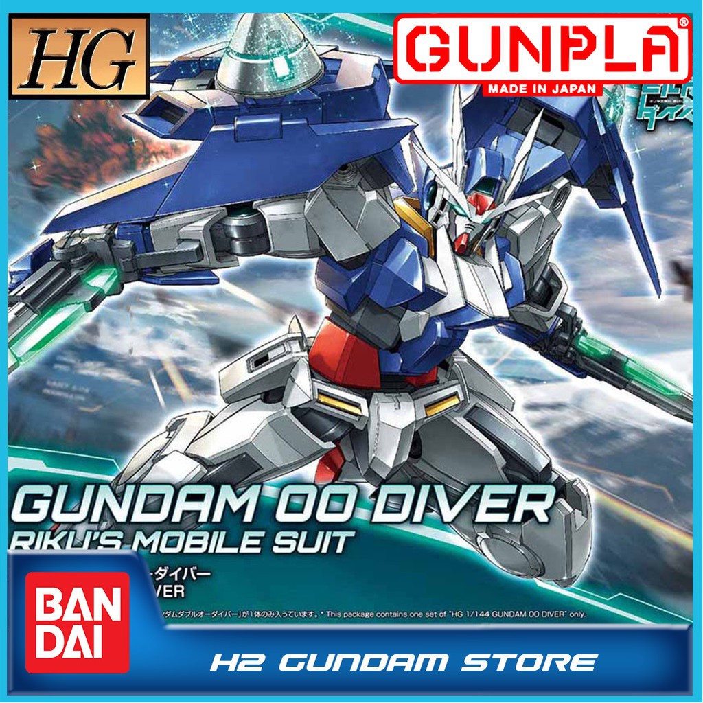 Mô hình Bandai HG 1/144 Gundam 00 Diver (Gundam Model Kits)